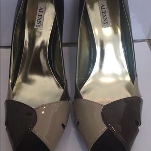Patent Leather Platform Heels